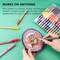 48 Colors, 0.7 mm, Extra Fine Tip Drawing Markers, Premium Paint Pens (Multicolor)